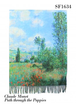 Oil Painting Design Fashion Scarf